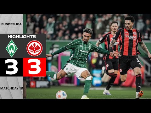 Werder Bremen - Eintracht Frankfurt | 3-3 | Zusammenfassung | Bundesliga 2025-26 | bremen frankfurt