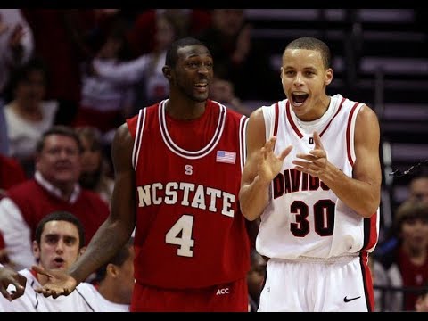 Stephen Curry - 44 points college game highlights