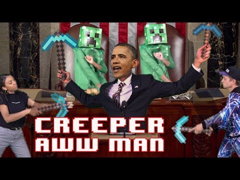 Creeper, Aw Man by Obama - This Day in Minecraft History