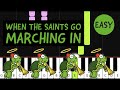 When The Saints Go Marching In Piano Tutorial EASY