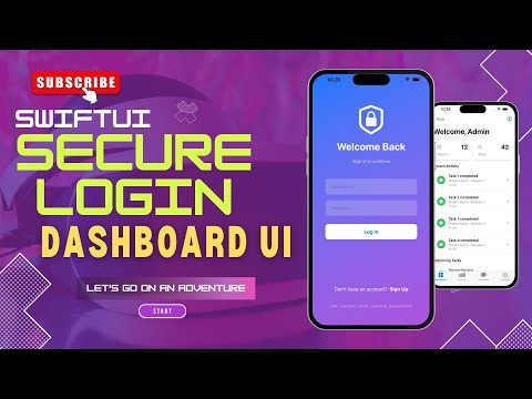 🚀 SwiftUI Login & Dashboard UI Kit – Stylish, Smooth & Ready to Rock! 🔐📊📱