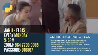 UCR-UAS ✈️ Python Workshop Series - Winter 2021 Trailer