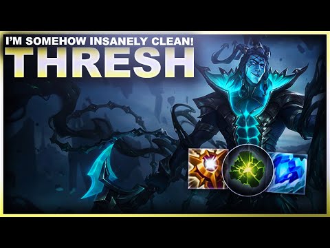 I'M SOMEHOW INSANELY CLEAN WITH THRESH! | League of Legends