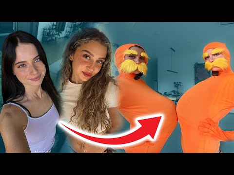 A day dressed as the LORAX (it's going to be embarrassing😭😂) with @Joana.Salamone ​