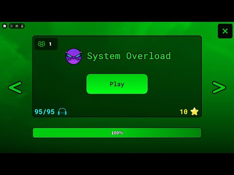 System Overload 100% Complete - Beat Bounce | Roblox Gameplay