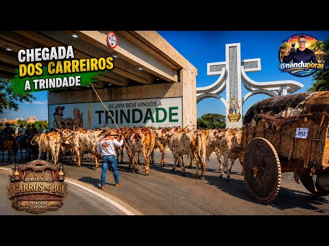 A chegada dos Carreiros em Trindade: A capital da fé em Goiás 
