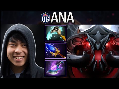 OG.ANA SMURF SHADOW FIEND WITH 23 KILLS - DOTA 2 7.29 GAMEPLAY