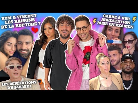 AJA149 - RYM & VINCENT révélations AQABABE, BERDAH GARDE À VUE, BOOBA MIS EN EXAMEN, NABILLA couteau