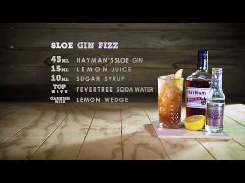Sloe Gin Fizz | How To Mix | Fine Drinks Movement