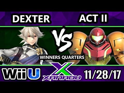 S@X 230 Smash 4 - Dexter (Corrin, Lucina) Vs. Act II (Samus) - SSB4 Winners Quarters