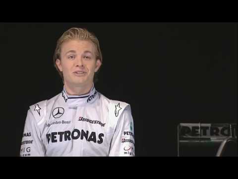 Thumbnail for F1 2010 Mercedes MGP W01 Launch - Nico Rosberg Interview by Mercedes MGP W01