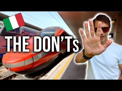 How to travel by train in Italy in 2024 🇮🇹🚅