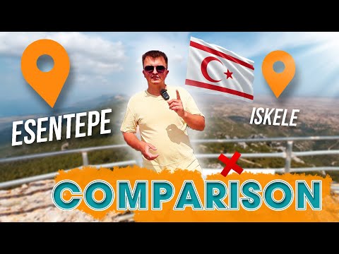 Comparison of the regions of Northern Cyprus, Iskele or Esentepe | Overview of regions