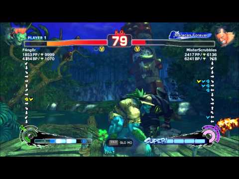 SSF4AE v2012 - Blanka hop shenanigans