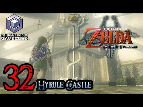 Zelda Twilight Princess HD Gamecube 100% Walkthrough Part 32 - Hyrule Castle