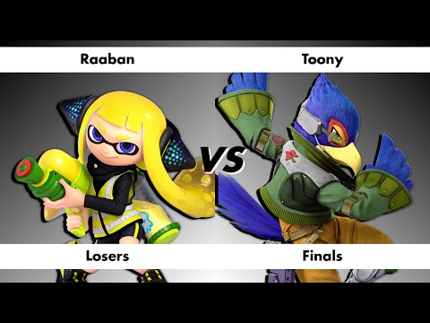 Smash @ Respawn #111 Losers Finals - Raaban (Inkling) vs.Toony (Falco)