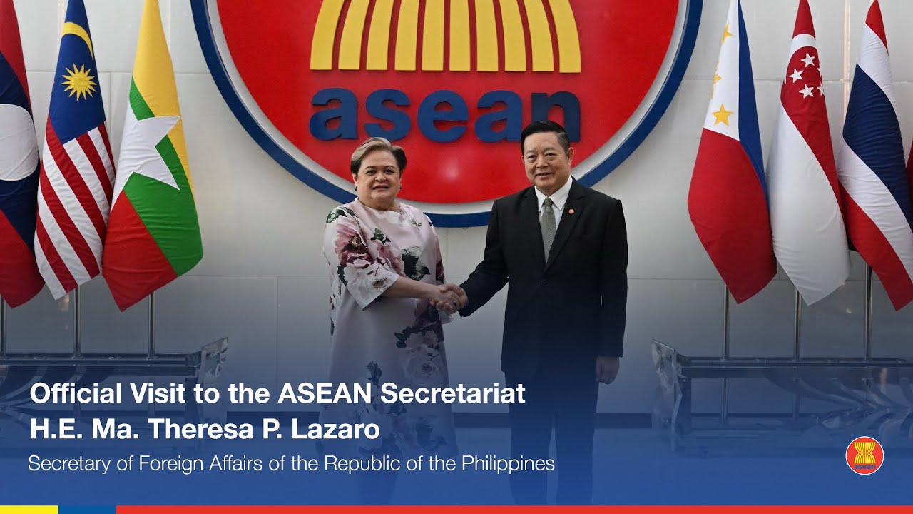 Official Visit to the ASEAN Secretariat by H.E. Ma. Theresa P. Lazaro