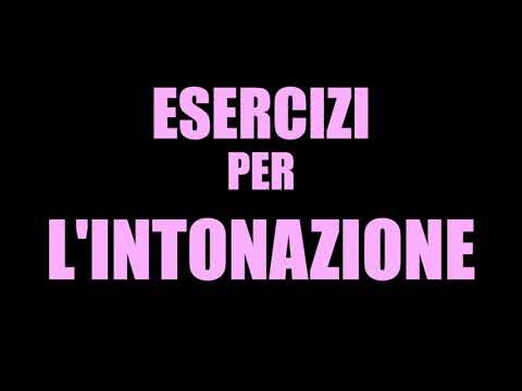 ESERCIZI DI CANTO PER L'INTONAZIONE| CORSO DI CANTO GRATUITO | Lezione 7