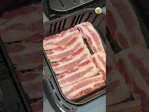 Crispy Bacon in Air Fryer #bacon #airfryer