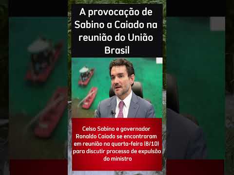 A provocação de Sabino a Caiado na reunião do União Brasil