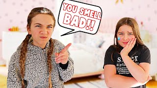 BEING MEAN TO MY SISTER FOR 24 HOURS CHALLENGE!! **SO MEAN** | JKREW
