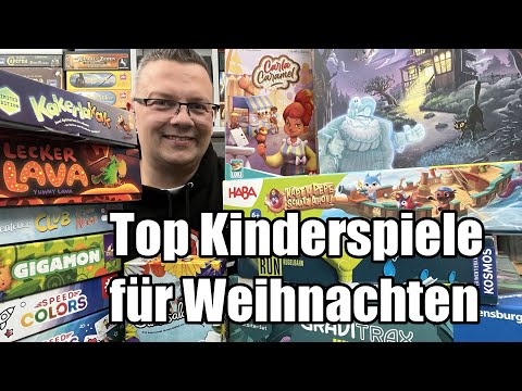 Die besten Kinderspiele für Weihnachten - Top Spiele 2023 - Geschenktipps