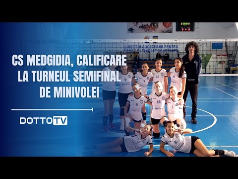 CS Medgidia, calificare la turneul semifinal de minivolei