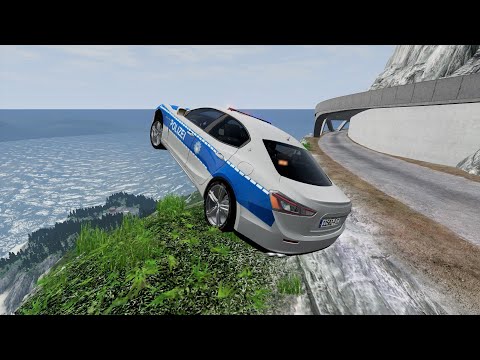 Realistic Cliff Drops #6 - BeamNG Drive