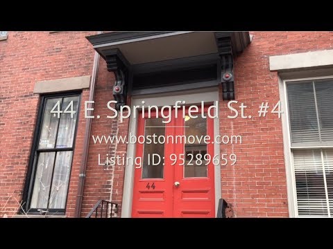 44 E. Springfield #4 South End, Boston - For Rent