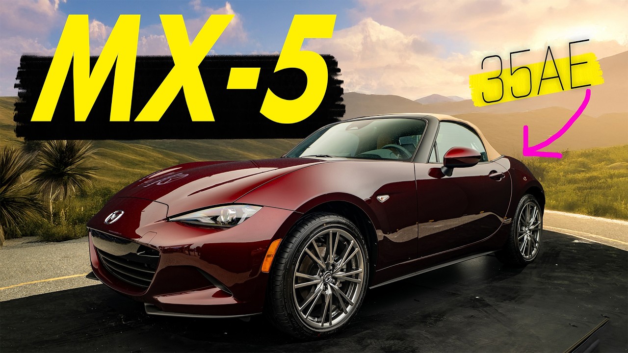 First Look! Mazda MX-5 Miata 35AE: What Makes It Special?