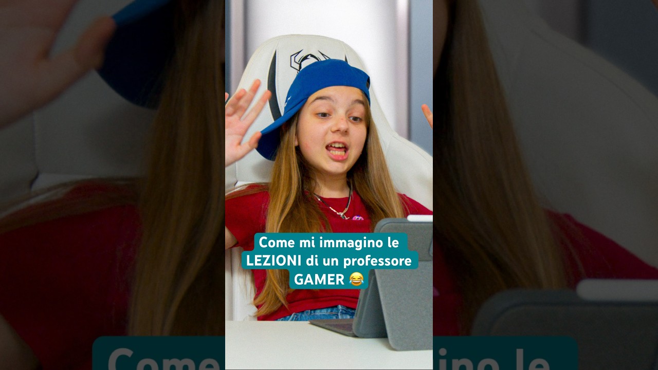 Come mi immagino le LEZIONI di un professore GAMER 😂