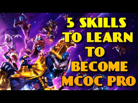 HOW TO PLAY MCOC LIKE A PRO - 5 SKILLS TO LEARN - MARVEL CONTEST OF CHAMPIONS