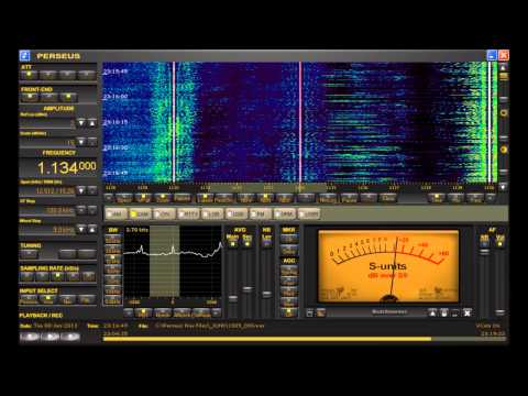 1134 KHz Voice of Croatia Medium Wave DX Heard in West Michigan on Perseus SDR