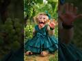 Cute Baby Monkey Smile