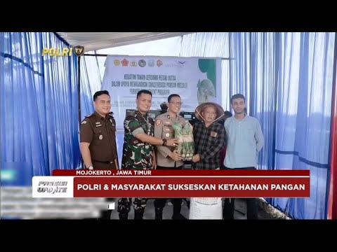 PRESISI UPDATE : POLRES MOJOKERTO GELAR KETAHANAN PANGAN 10/01/2025 20.00
