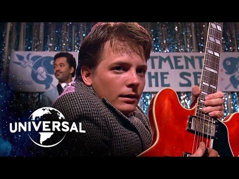 Marty McFly Plays "Johnny B. Goode" and "Earth Angel"