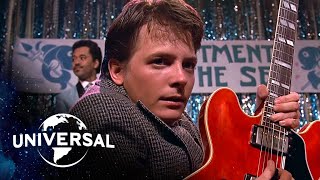 Video thumbnail of "Back to the Future | Marty McFly Plays "Johnny B. Goode" and "Earth Angel""