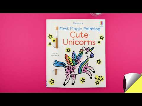 Книга First Magic Painting: Cute Unicorns video 1