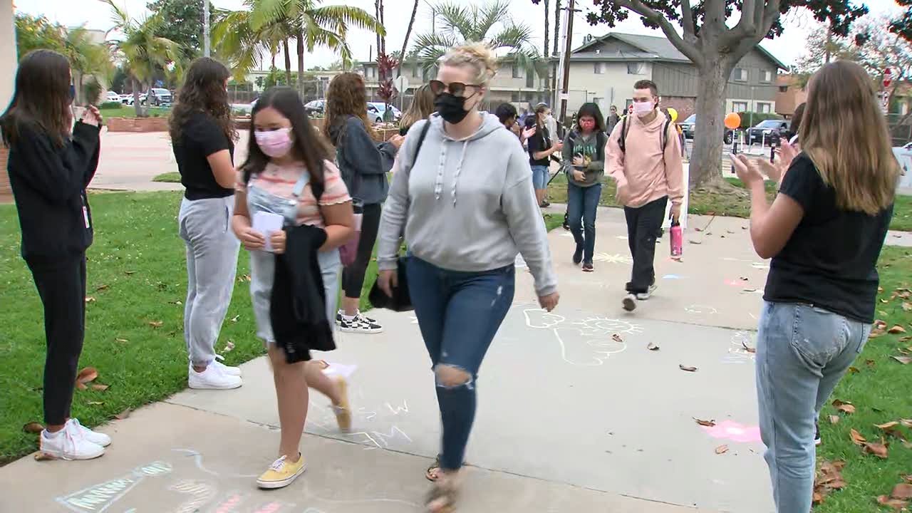 La Mesa Arts Academy students excited to return to in-person