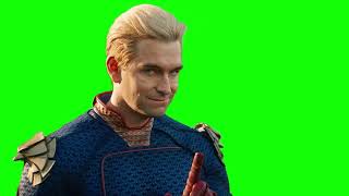 Homelander finger wag green screen