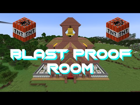 The School of Redstone | Blast Proof Room