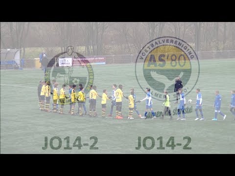 ASC Waterwijk JO14-2 - AS'80 JO14-2 (24 november 2018)