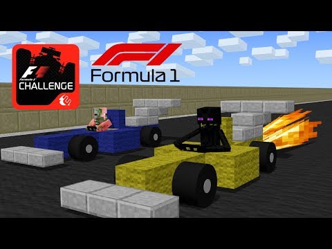 Formula 1 Racing Challenge - Minecraft Animation