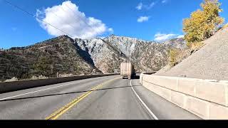 HIGHWAY #1 in BC CANADA (Driving north from LYTTON ... SPENCES BRIDGE) in GLORIOUS 4K