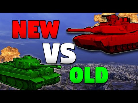 Modern vs WW2 Tanks!! World of Tanks Console Update - Wot Console