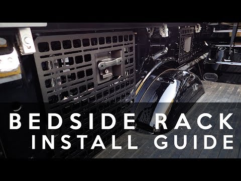 Bedside Rack for 2015+ F-150 - Install Guide