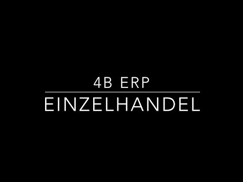 4b ERP Einzelhandel - Software für Handwerk und Handel