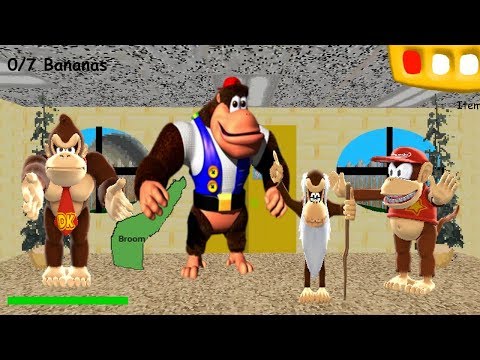 Donkey kong Basics - Baldi's Basics Mod