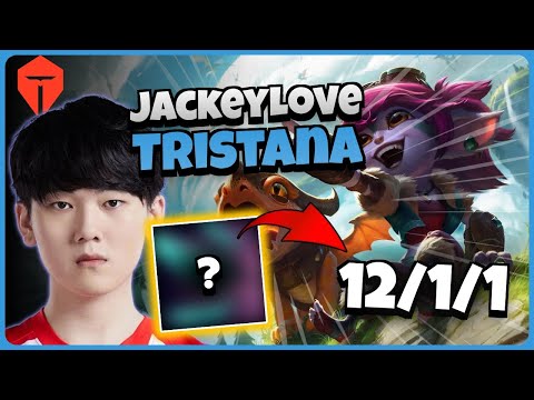 TES JackeyLove Tristana vs Akshan | 14.8