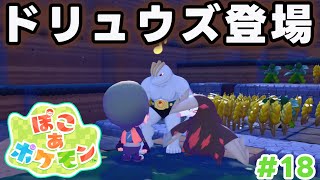 【ぽこポケ】突然現れたドリュウズ!! (ぽこあポケモン 実況Part18)